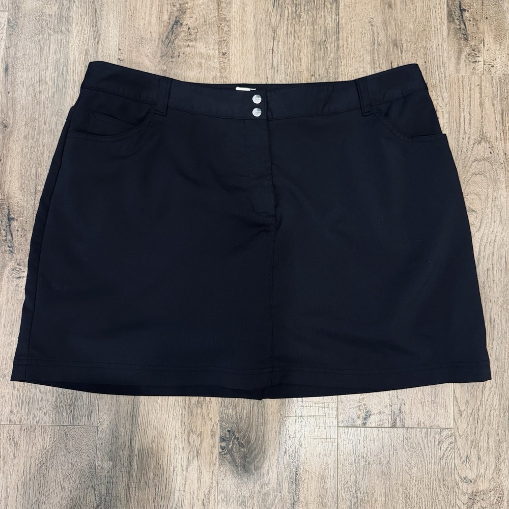 Slazenger Skort Golf Skirt Athletic Black Women's Size 14